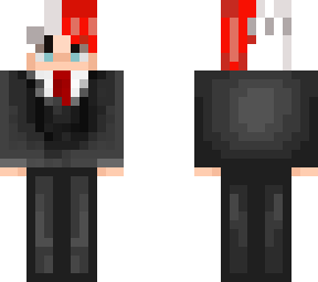 todoroki in a suit