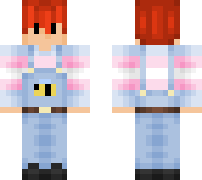 Cute Overall Boy Minecraft Skins
