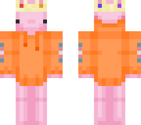 trans pride axolotl
