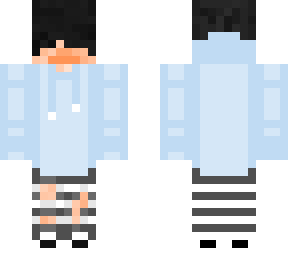 ??mooblybloom non-binary blue hoodie??