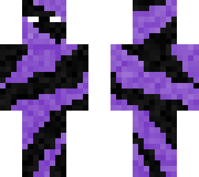 black and purple weird guy