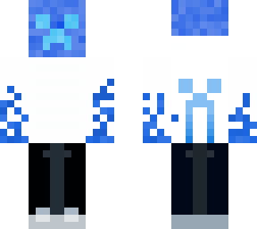 blue gamer creeper