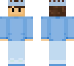 blue king wilbur (smile on top of head for funny)