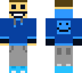 blue skin
