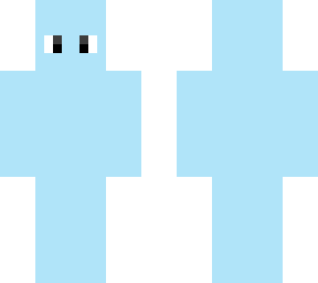 blue with eyes