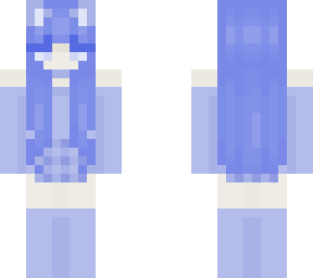 chica azul xd