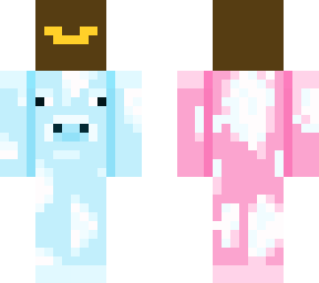 cotton candy cow holding mcdonald's travy patty meal