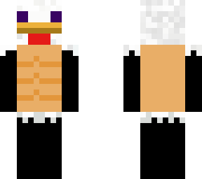 cursed chicken with abs