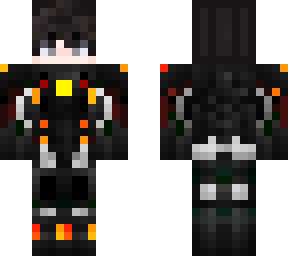cyborg anime boy