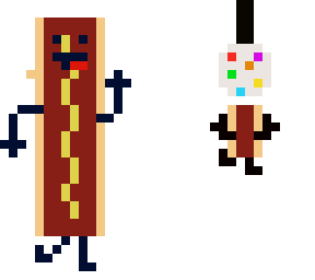 dancing derp hot dog