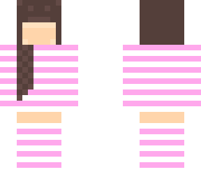 draw on the face no credits needed! pink and white stripes (pink edition)