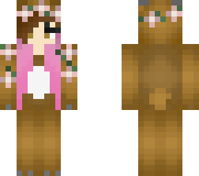 eb0nylive floral bear skin