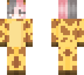 giraffe cute girl