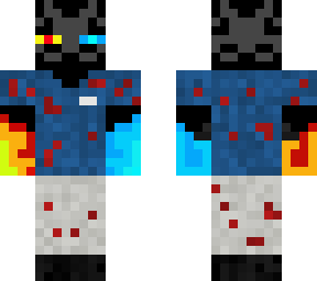 ice and fire enderman (but its mob of the dead)