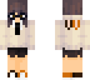 light academia calico bunny+maid girl