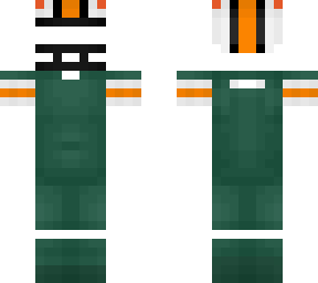 miami hurricanes official skin - green jersey
