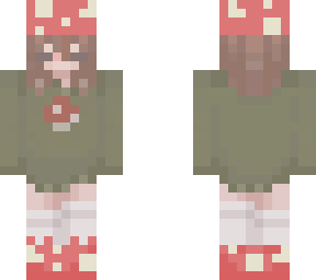 mushroom girl for friend