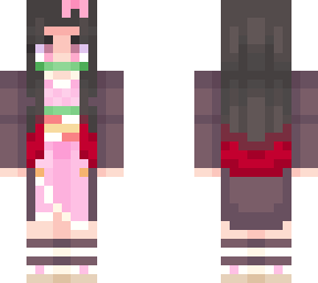 nezuko red hair edited