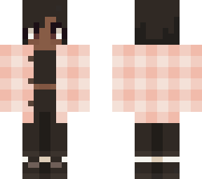 pink plaid flannel teen