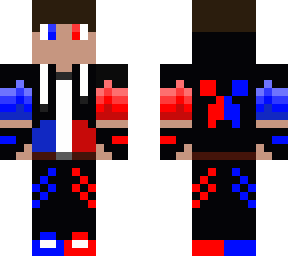 red and blue guy
