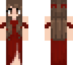 red dress