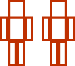 red outline