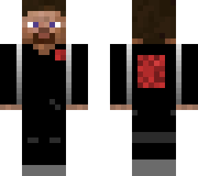 redstone miner steve