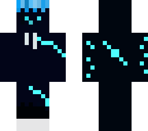 Roblox TANQR skin blue edition | Minecraft Skin