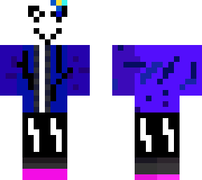sans (noob style with colourfull jacket back)