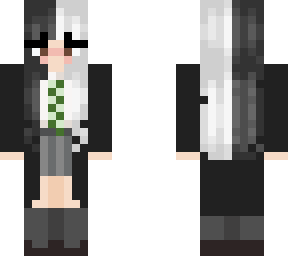 split dye slytherin girl