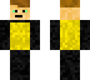 yellow and black person