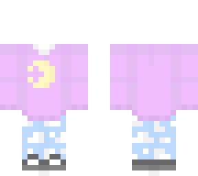 ~*- purple moon sweater and cloud leggings -*~