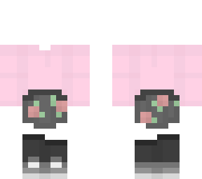 ~*- rose skirt and pink sweater -*~