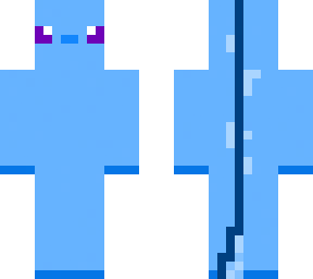 a cute blue axotl