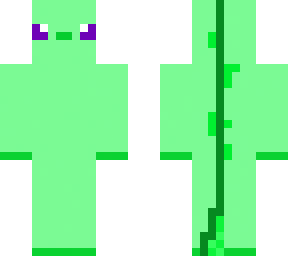 a cute green axotl