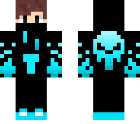 black/blue gamer