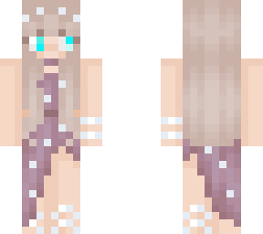 blond girl with bergindy dress