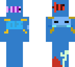blue axolotl
