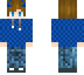 blue demon boy