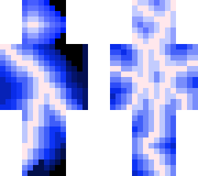 blue lightning guy