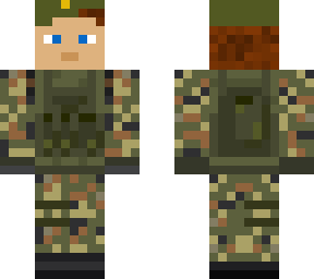 bundeswehr soldat mit barett