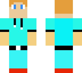 cyan man