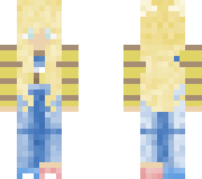 egirl blonde hair