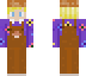 elf with mushroom hat