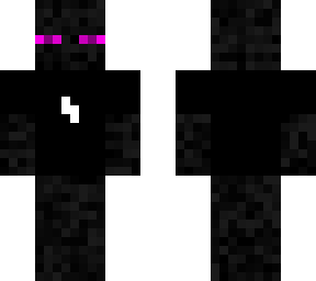 ender man with black shirt