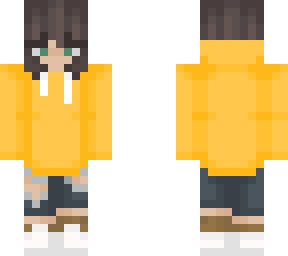 gem yellow hoodie