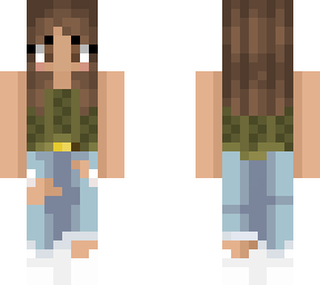 green knit vest top