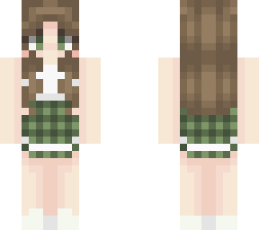 green plaid