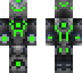 green robot