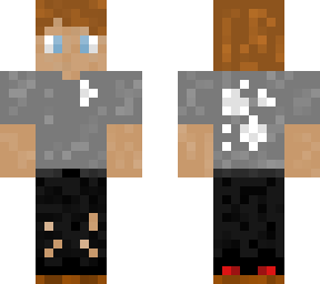 guy: grey shirt/black jeans
